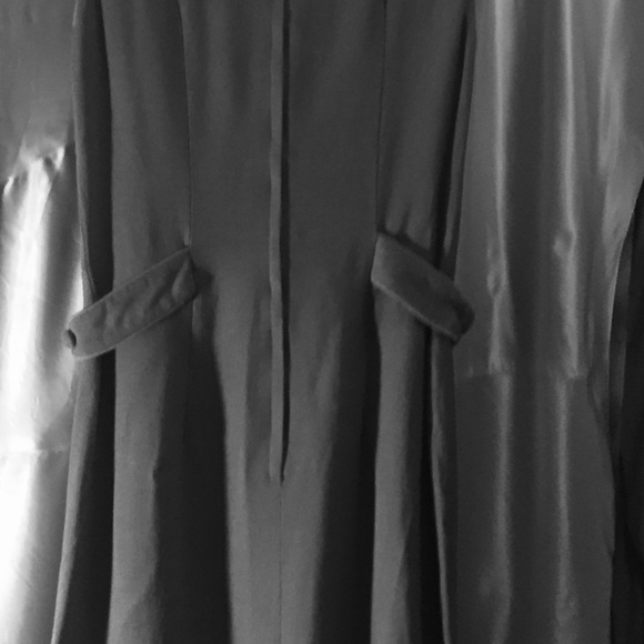 Turquoise and lime green vintage dress - Picture 3 of 5